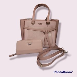 Guess Aurora Satchel bundle with wallet